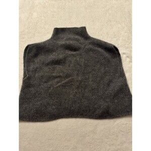 Anthropologie Gray Knit Vest